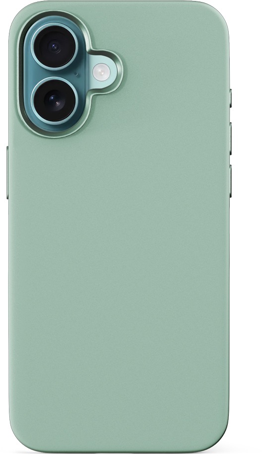 Epico Mag+ Silicone Pro kryt iPhone 16 Plus – mätovo zelený