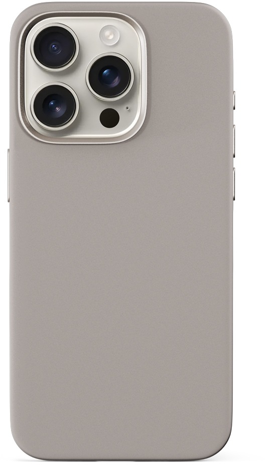 Epico Mag+ Silicone Pro kryt iPhone 16 Pro – béžový titán
