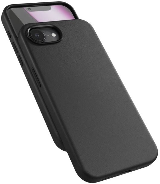 Epico Mag+ kožený kryt iPhone 16e/17e - čierny