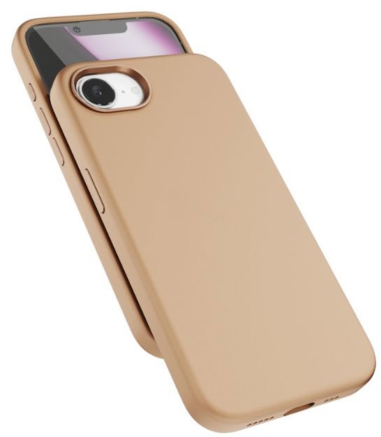 Epico Mag+ Silicone Pro kryt iPhone 16e/17e - púštny titán