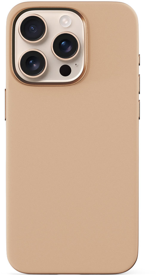 Epico Mag+ Silicone Pro kryt iPhone 16 Pro – púštny titán
