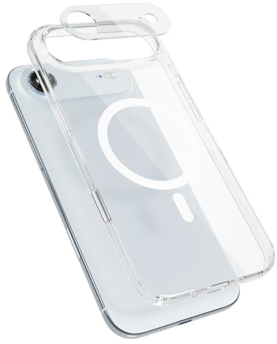 Epico Hero Mag+ kryt iPhone Air Qi2 & MagSafe kompatibilný – transparentný