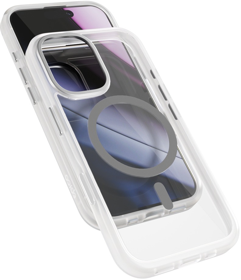 Epico Hero Pro Mag+ kryt iPhone 17 Qi2 & MagSafe kompatibilný – matný transparentný