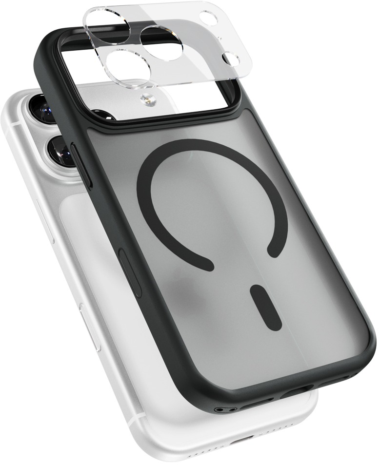 Epico HeroMatte Pro Mag+ kryt iPhone 17 Pro Max Qi2 & MagSafe kompatibilný – čierny