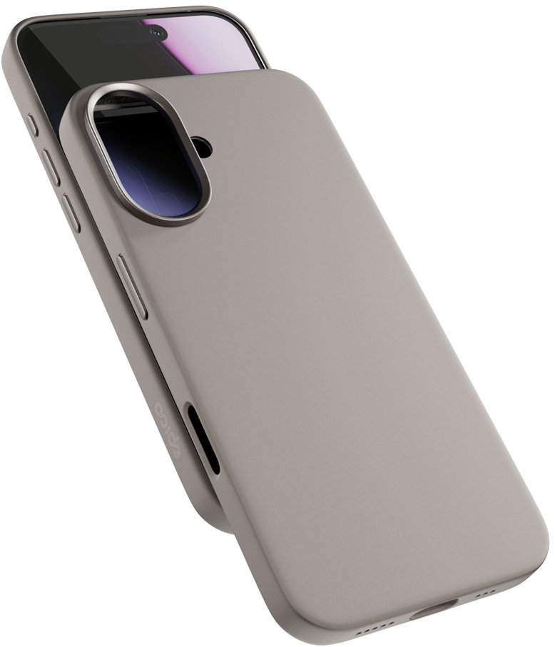 Epico Mag+ Silicone Pro kryt iPhone 17 – titánový