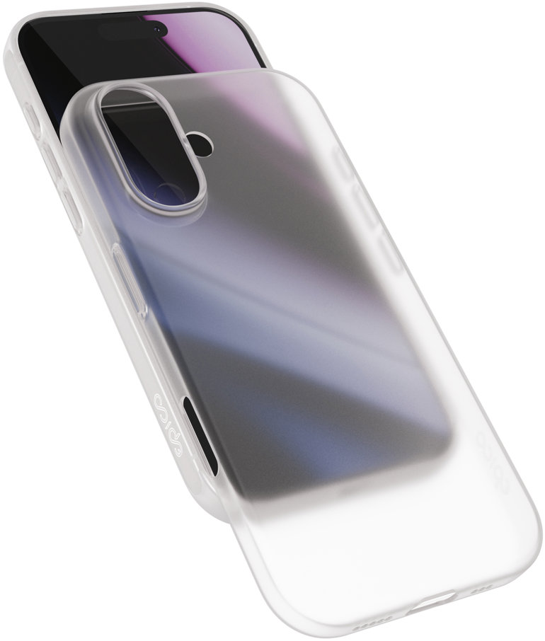 Epico AirMatte Ultratenký kryt iPhone 17 – matný biely