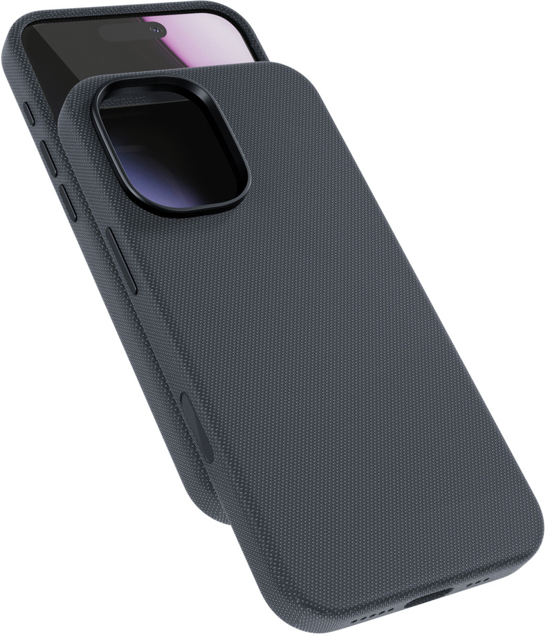 Epico SolidWoven Pro Mag+ Case iPhone 17 Qi2 & MagSafe kompatibilný – čierny