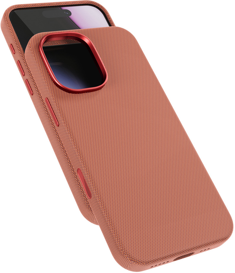 Epico SolidWoven Pro Mag+ Case iPhone 17 Qi2 & MagSafe kompatibilný – siena hnedý