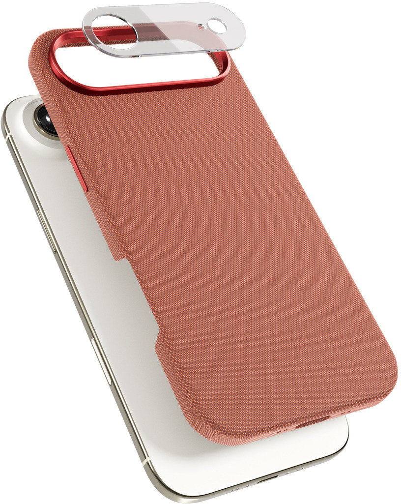 Epico SolidWoven Pro Mag+ Case iPhone Air Qi2 & MagSafe kompatibilný – siena hnedý