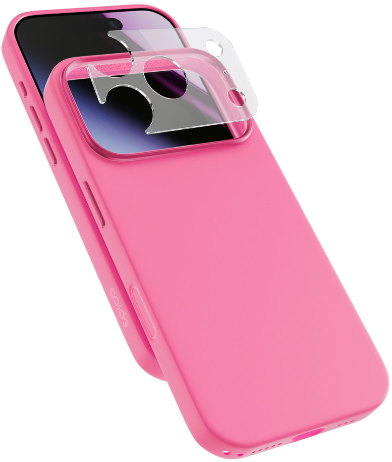 Epico Silicone Pro Mag+ Case iPhone 17 Pro Max/18 Pro Max Qi2 & MagSafe kompatibilný – ružový