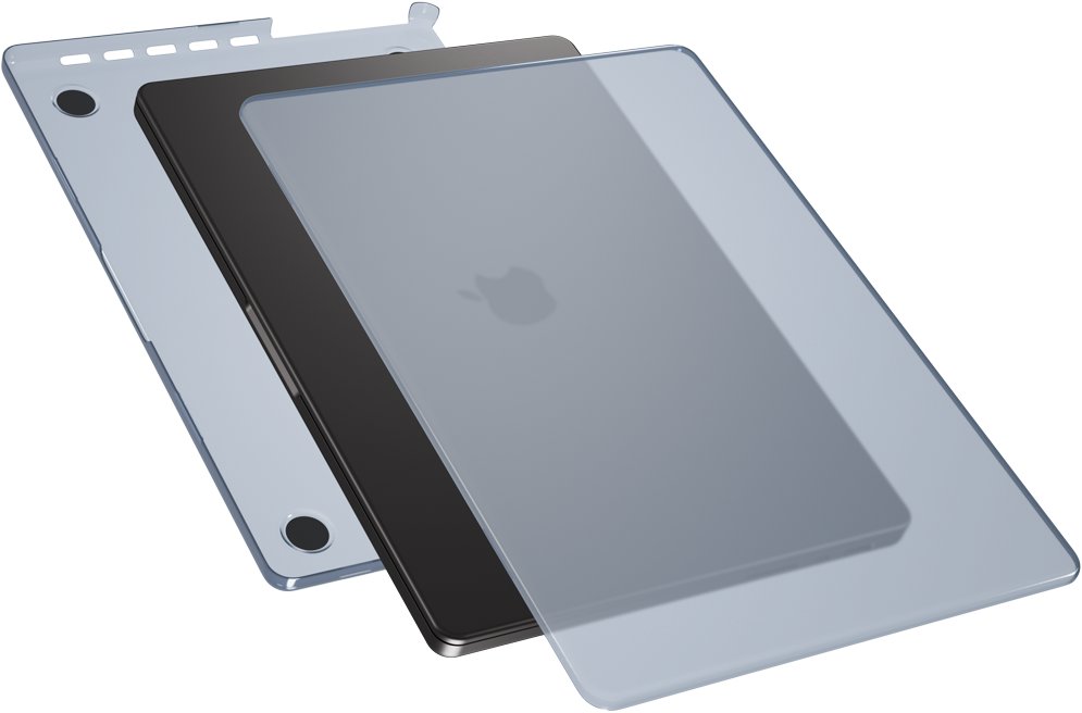 Epico Slim Shell for Macbook Pro M1/M2/M3/M4 14" (A2779/A2918/A2992/A3112/A3185/A3401) – matná modrá