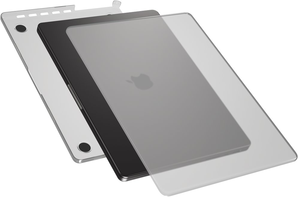 Epico Slim Shell for Macbook Pro M1/M2/M3/M4 16" (A2485/A2780/A2991/A3403/A3186) – matná sivá