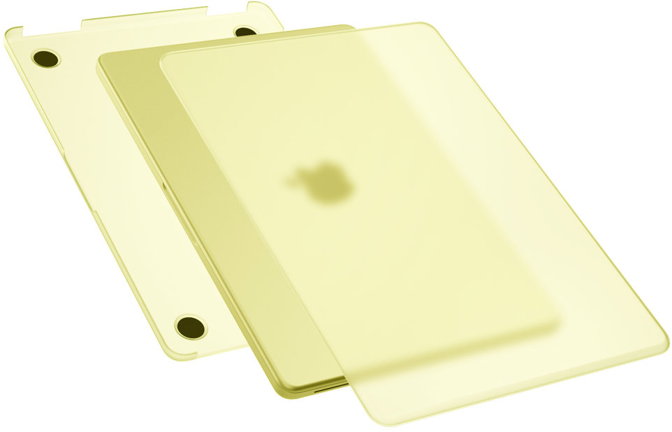 Epico Slim Shell kryt MacBook Neo 13" – matná citrusovo žltá