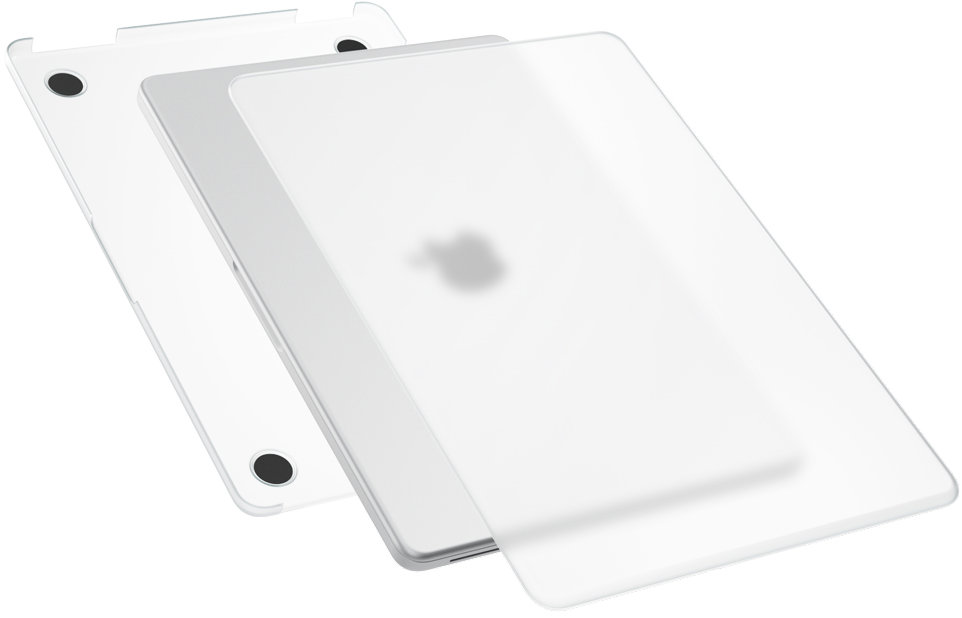 Epico Slim Shell kryt MacBook Neo 13" – matná transparentná