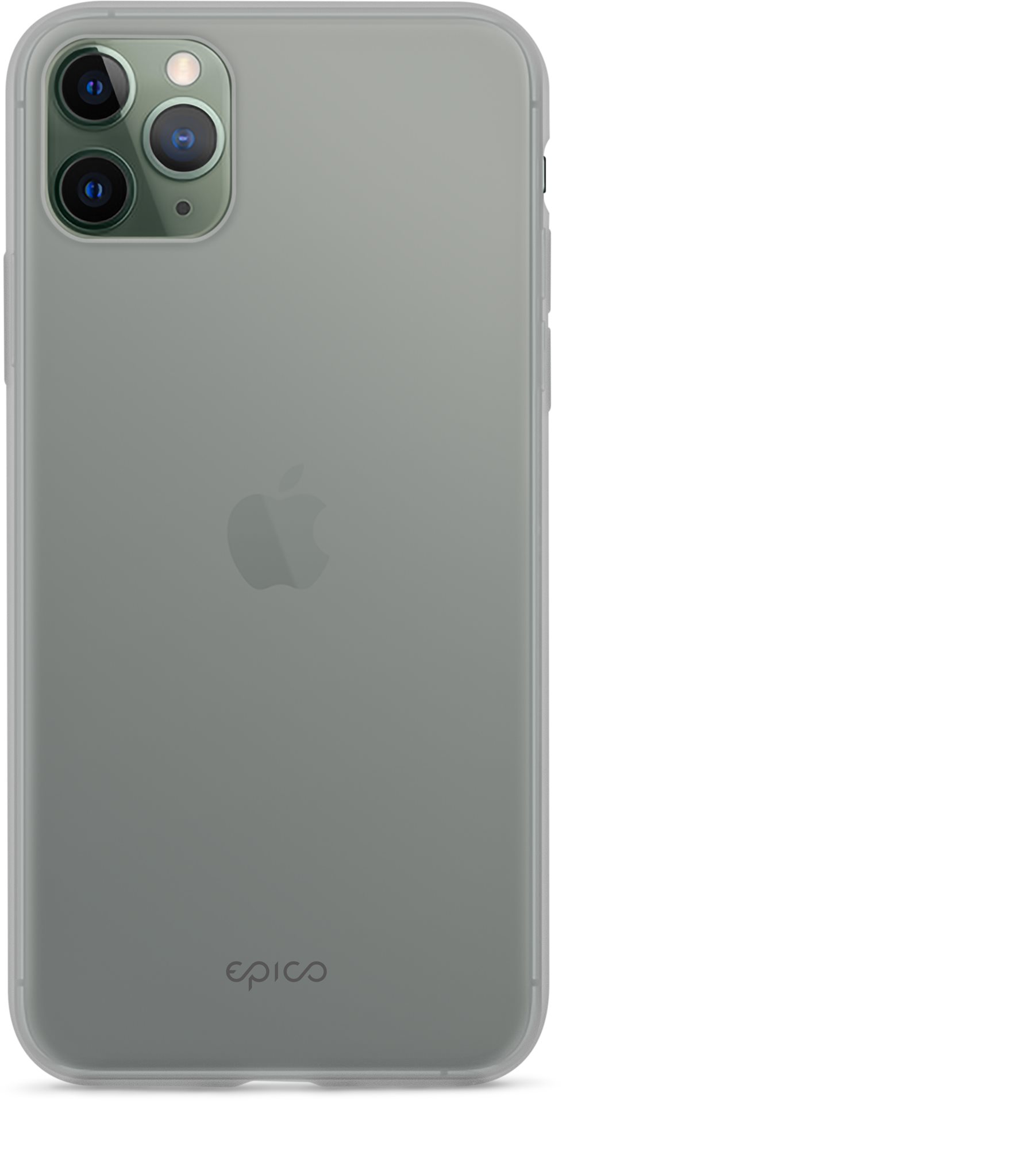 EPICO SILICONE CASE 2019 iPhone 11 Pro Max – čierny transparentný