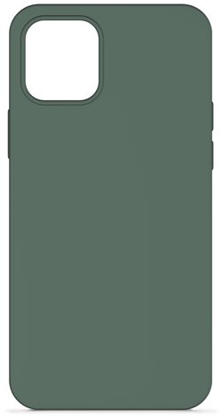 Epico Silicone Case iPhone 12 Pro Max – tmavo zelený
