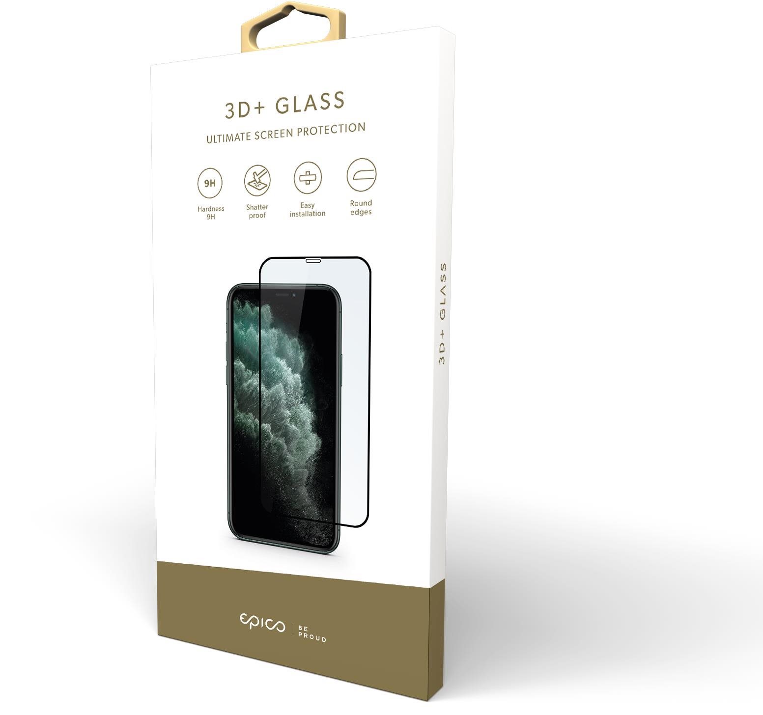 Epico 3D+ Glass IM iPhone 6/6S/7/8/SE (2020)/SE (2022) – čierne