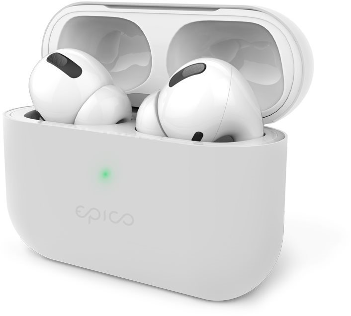 Epico SILICONE COVER AIRPODS PRO – biele