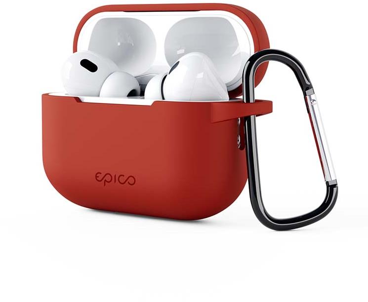 Epico Silicone Outdoor Cover Airpods 4 – červené