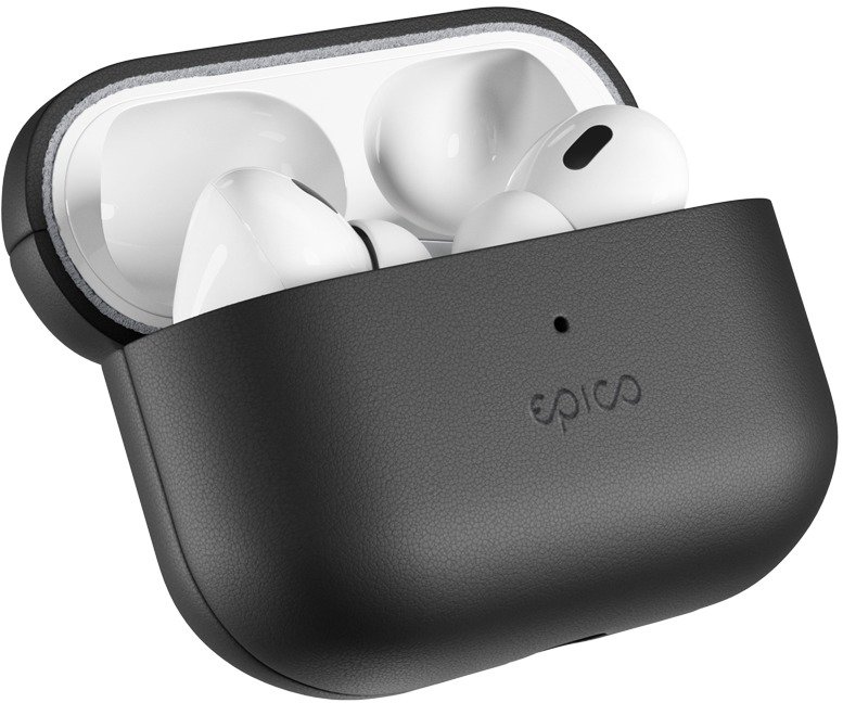 Epico Leather Case Airpods Pro 2 – čierne