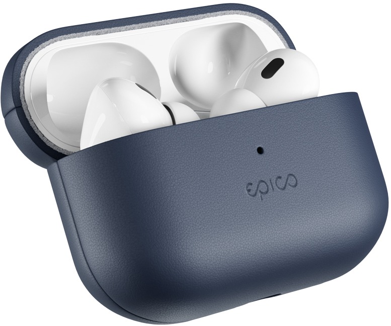 Epico Leather Case Airpods Pro 2 – modré