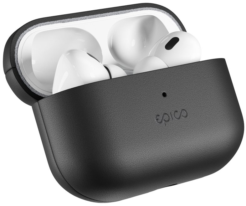 Epico kožené puzdro AirPods Pro 3 – čierne