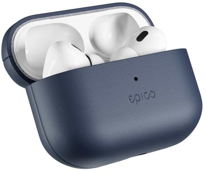 Epico kožené puzdro AirPods Pro 3 – modré
