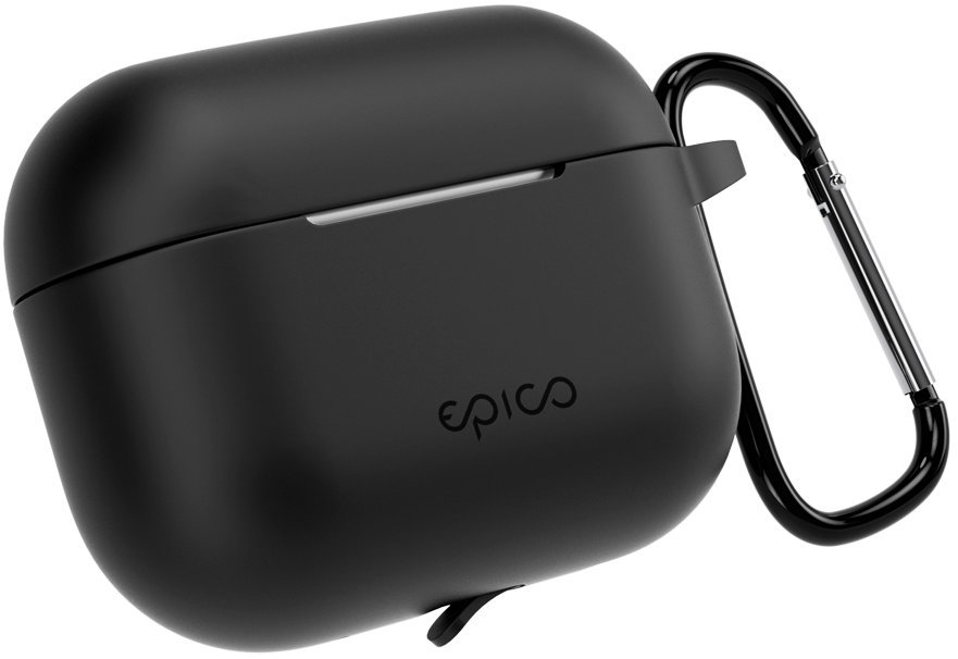 Epico silikónové puzdro s karabínou AirPods Pro 3 – čierne
