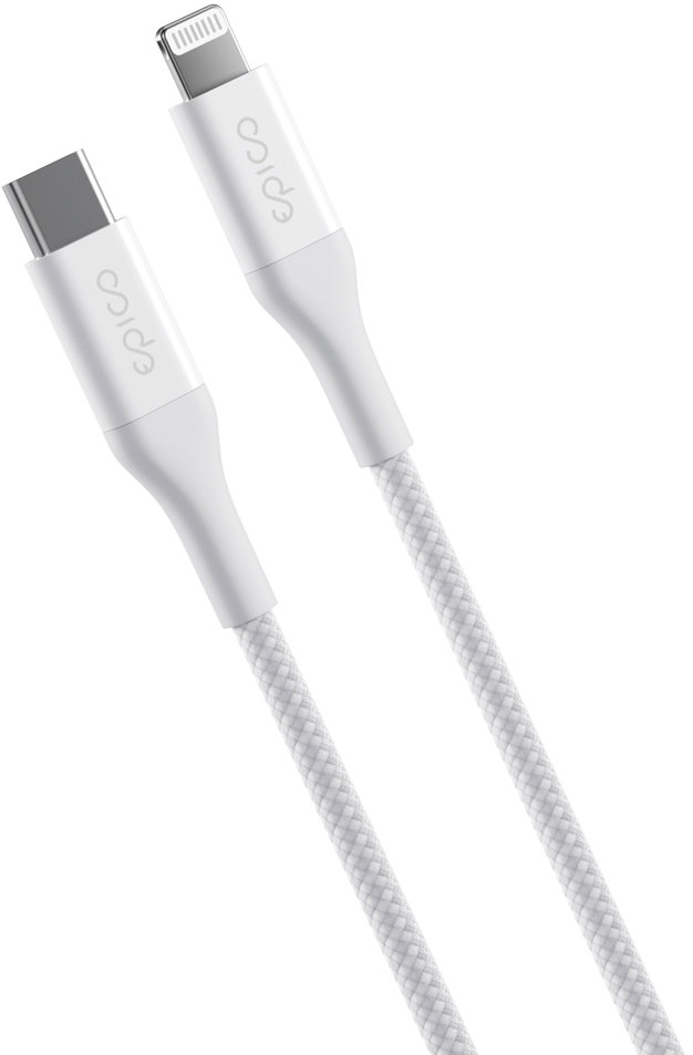 Epico UltraLink USB-C na Lightning 2 m kábel EC43 – biely