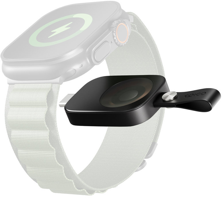 Epico UltraBase bezdrôtová USB-C Apple Watch EO20 – čierna