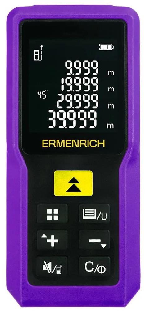 ERMENRICH – Laserový diaľkomer, 60 m Reel Laser Meter Violet GM60 (bez AKU)