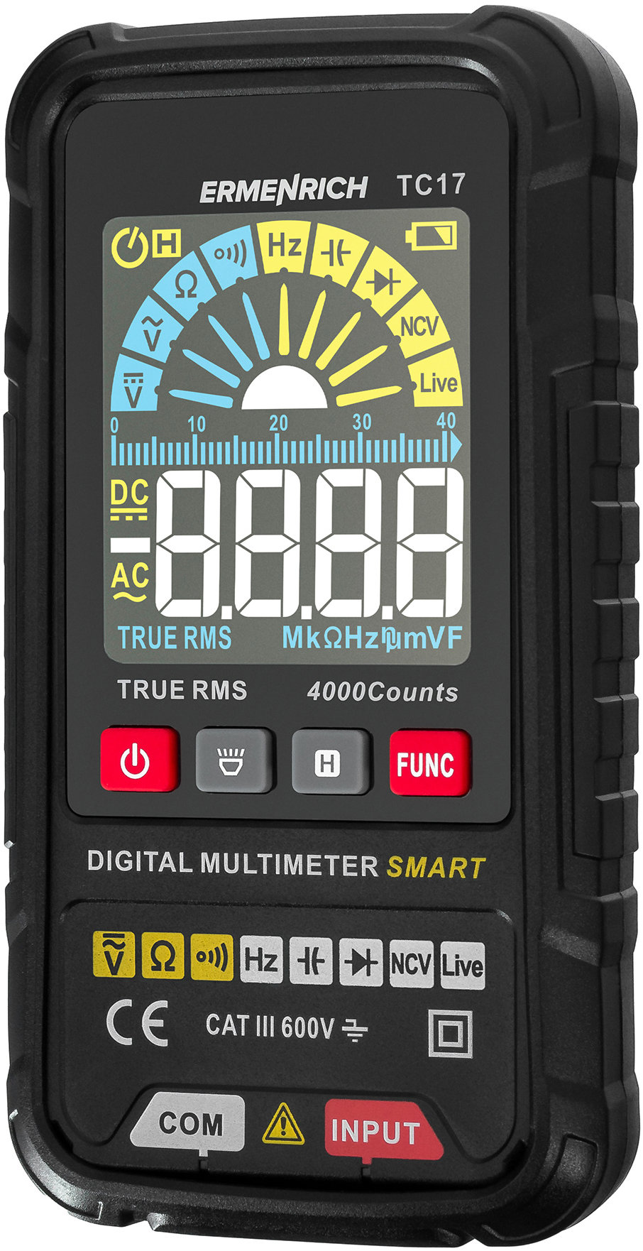 Ermenrich Digitálny multimeter Zing TC17