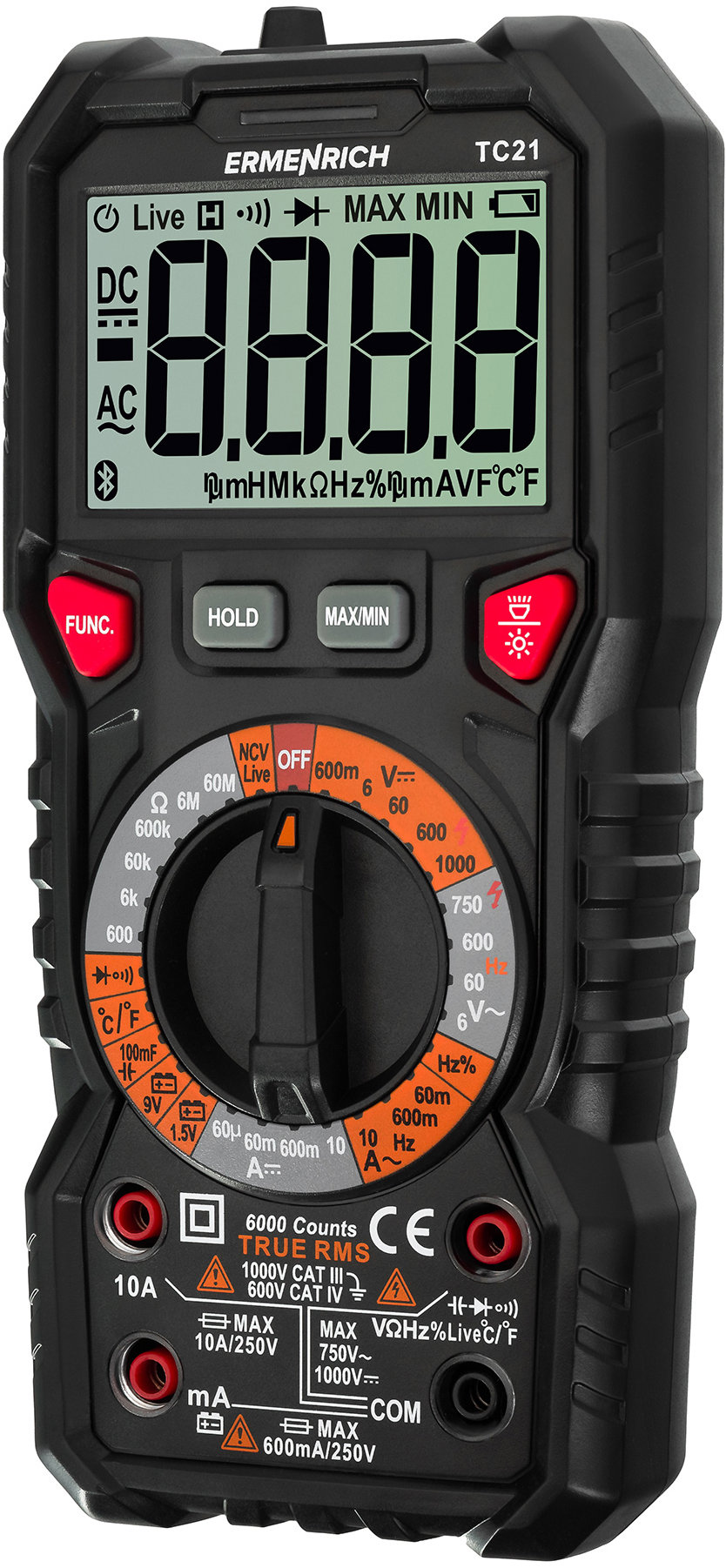 Ermenrich Digitálny multimeter Zing TC21