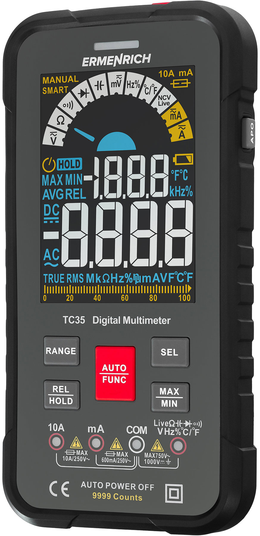 ERMENRICH Multimeter Digitálny Zing TC35