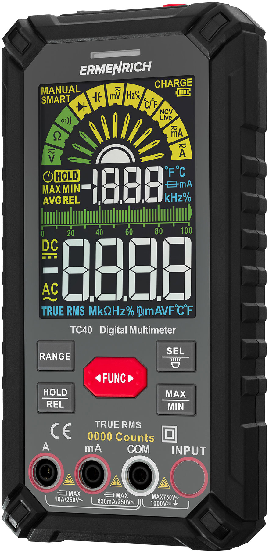 Ermenrich Digitálny multimeter Zing TC40