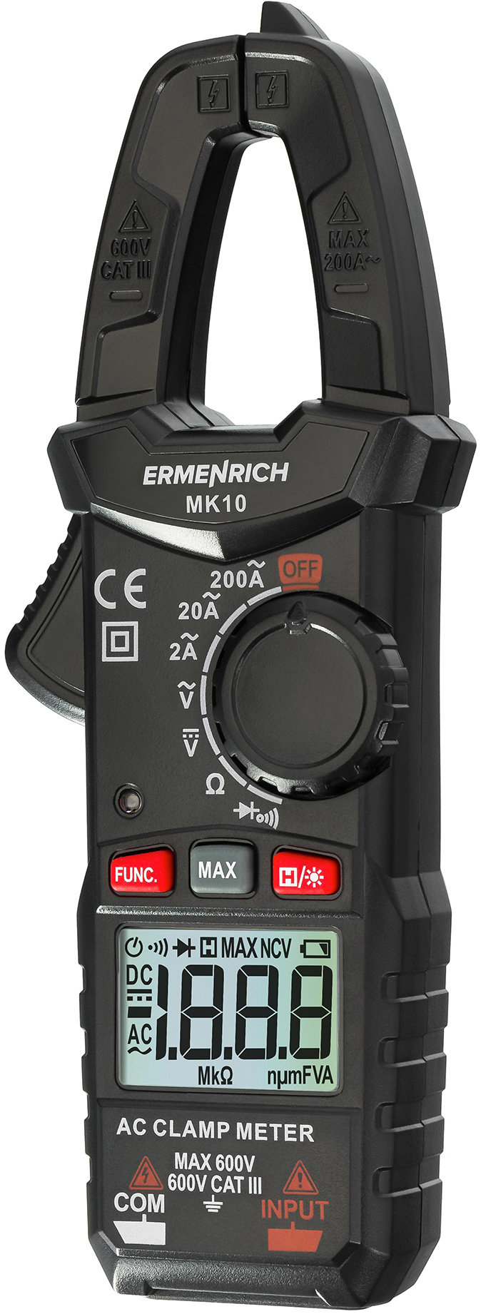 Ermenrich Digitálny kliešťový merač Ping MK10