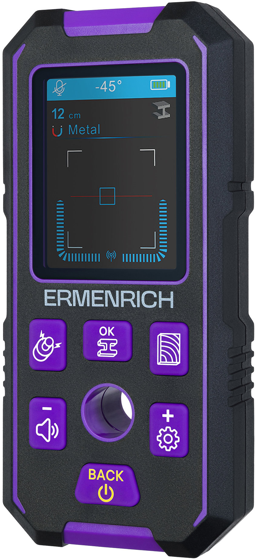 Ermenrich Stavebný detektor Ping SM70