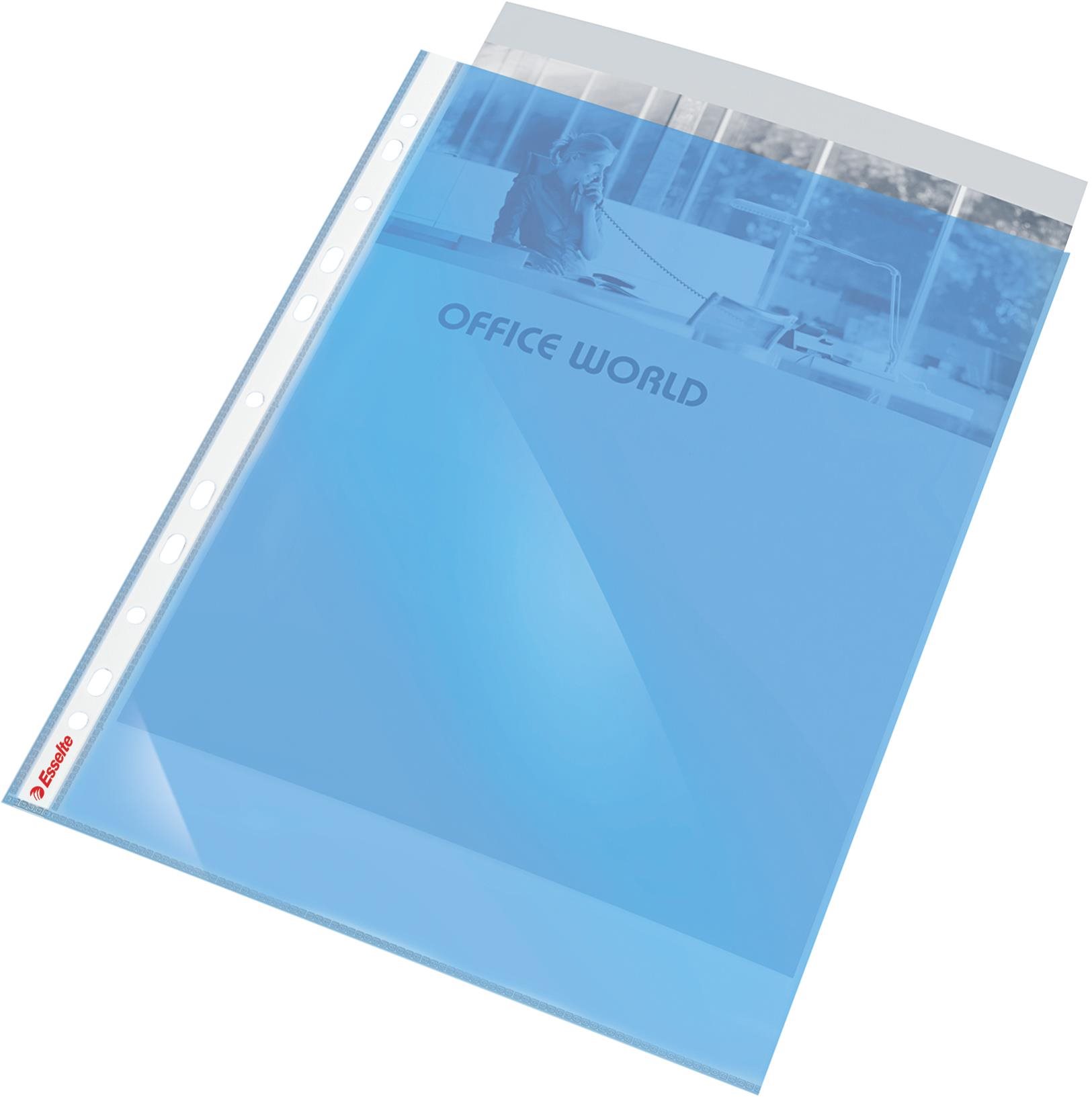 ESSELTE STANDARD A4/55 mikrónov, lesklé, modré – balenie 10 ks