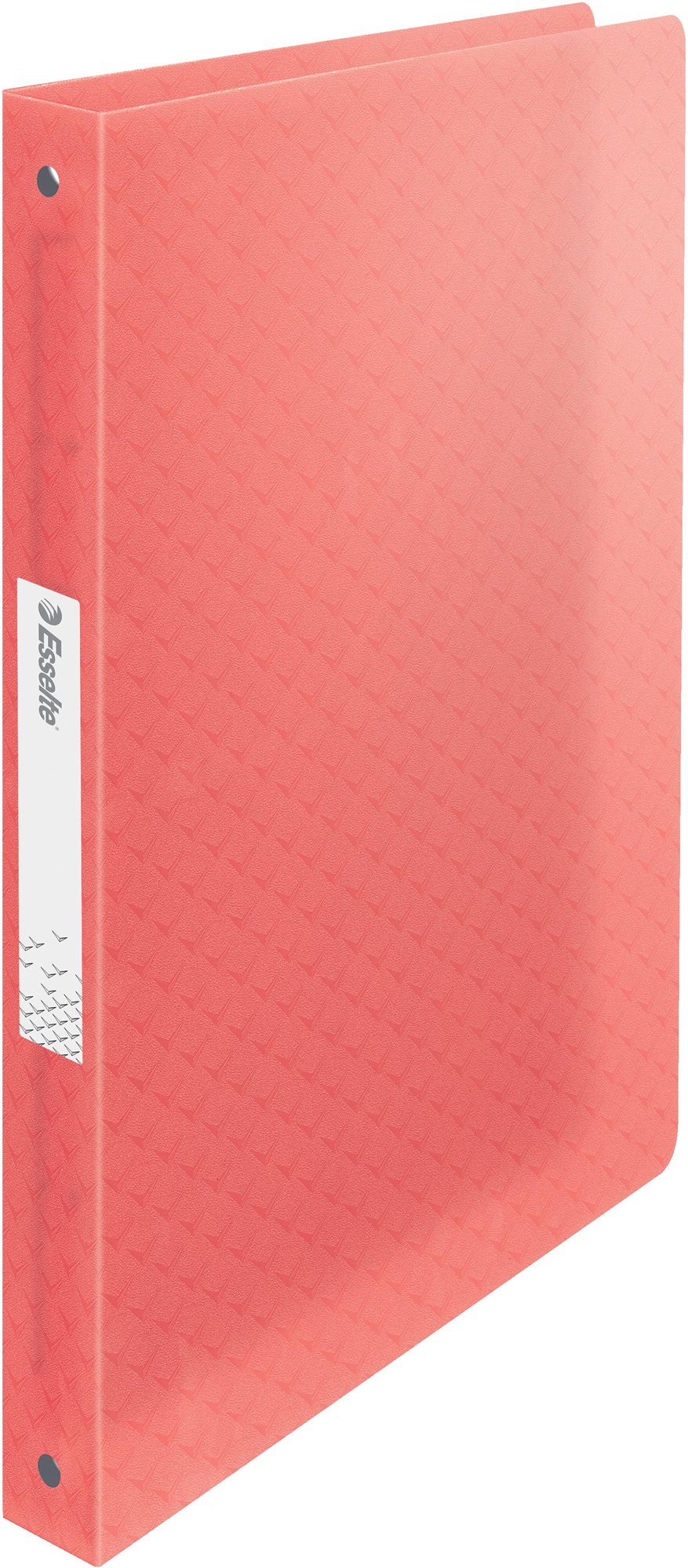 ESSELTE Colour Breeze štvorkrúžkové, transparentné koralové