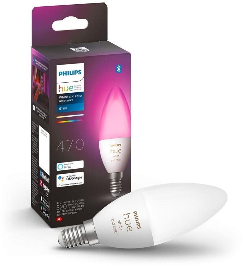 Philips Hue White and Color Ambiance 6,5 W E14