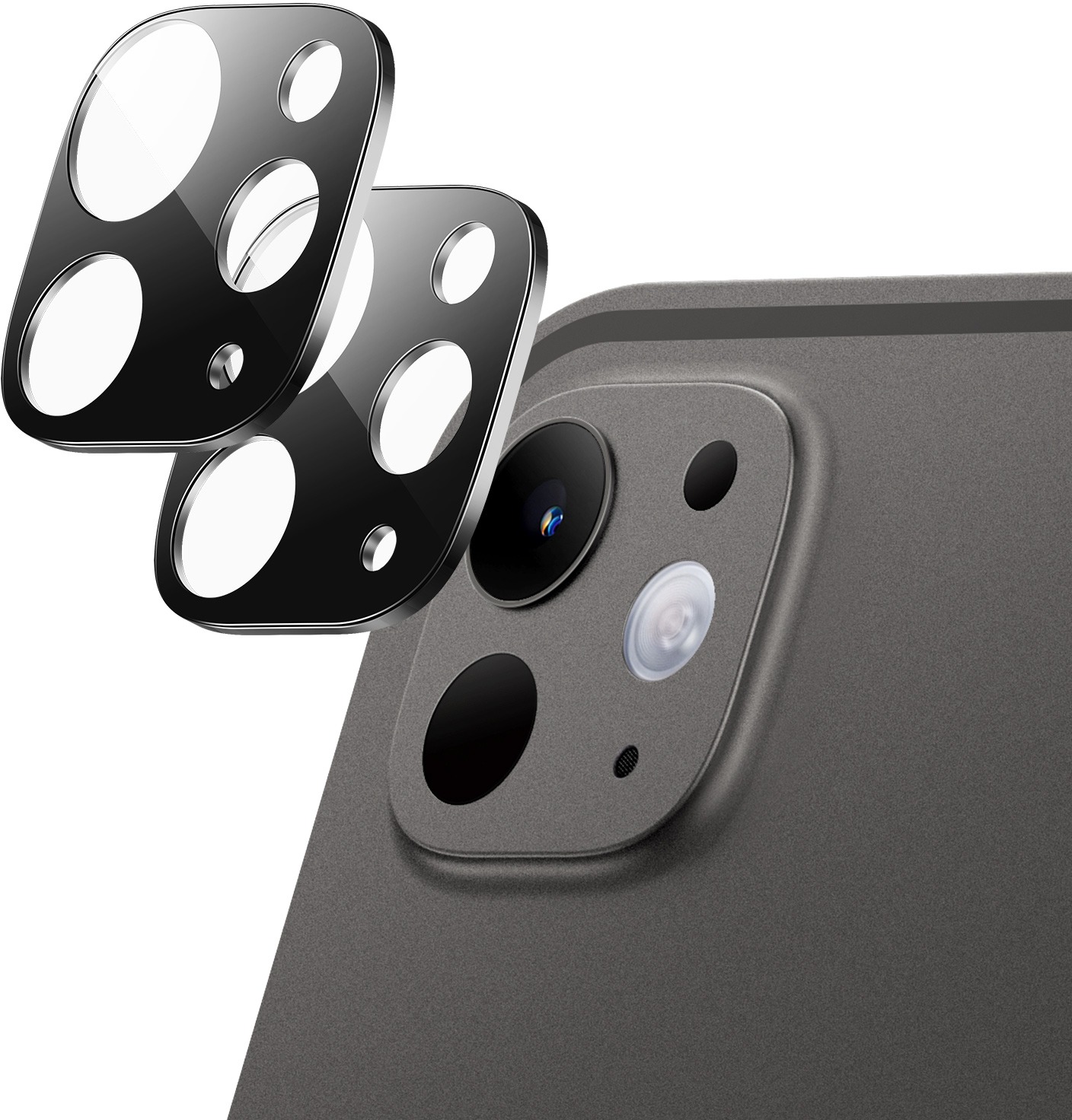 ESR Tempered-Glass Lens Protector, Compatible with iPad Pro 12.9"/11", iPad Pro 13/11 (2024),2 Pack