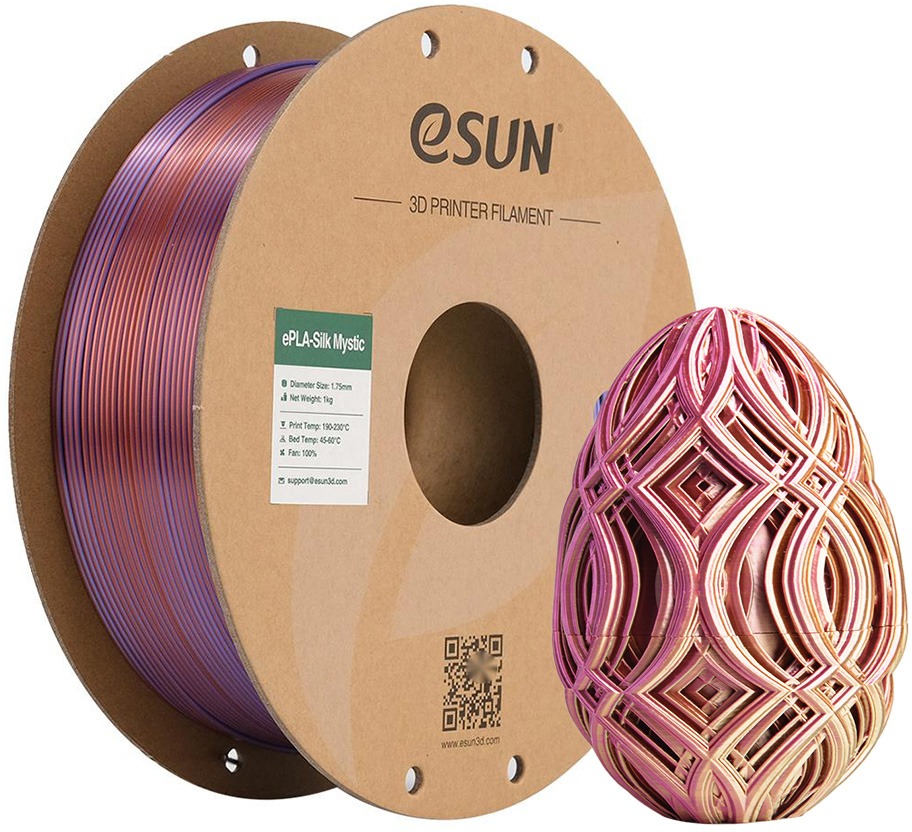 eSUN ePLA-Silk Mystic 1 kg Copper Purple Green