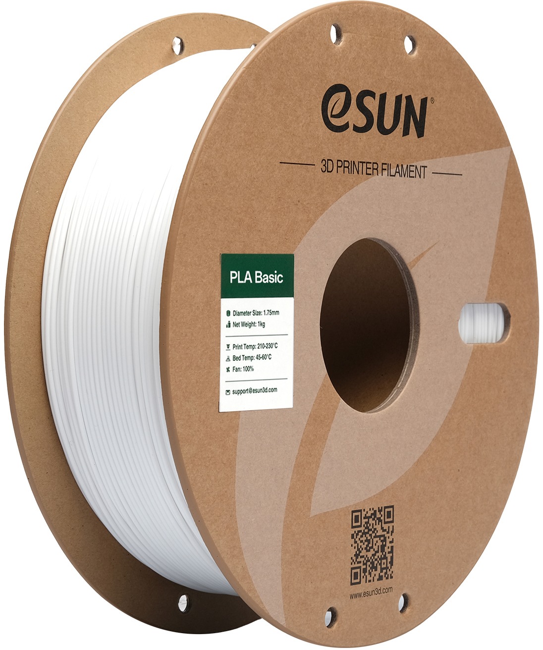 eSUN PLA Basic White 1 kg