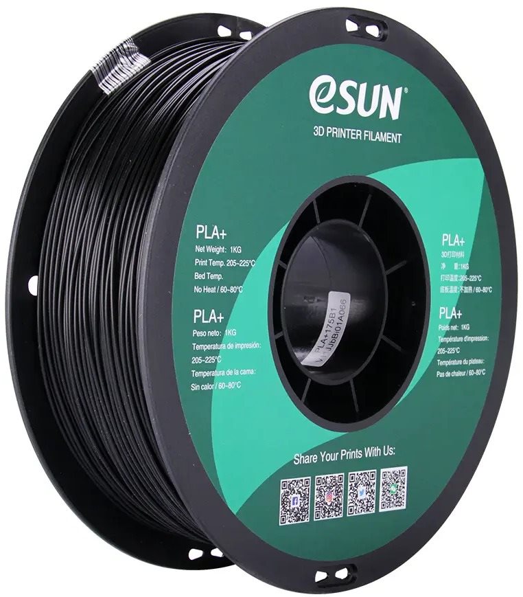 eSUN PLA+ black 1 kg