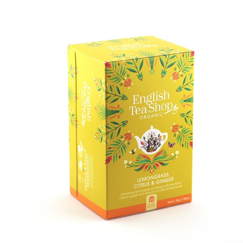 English Tea Shop Citrónová tráva, zázvor a citrusy