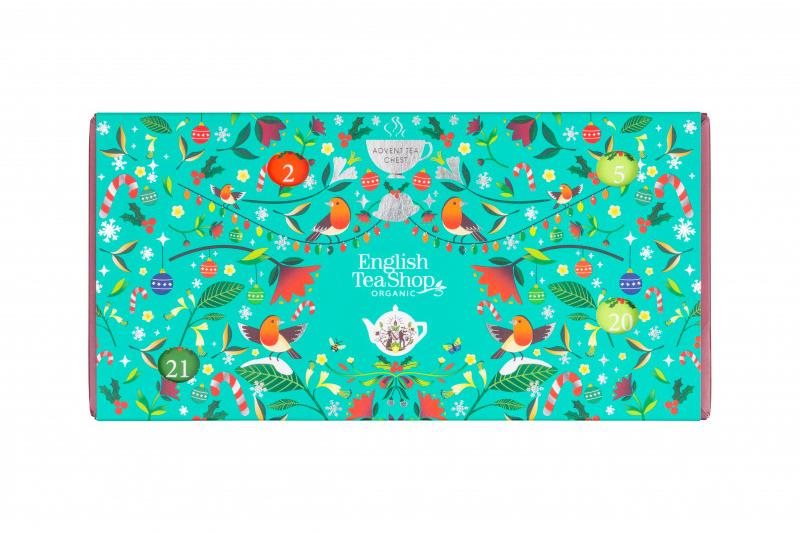English Tea Shop Advent kalendár Truhlík 25× 1,5 g