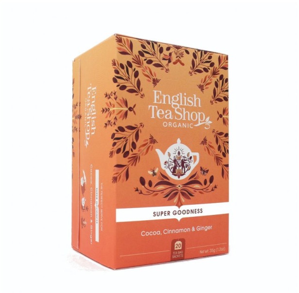 English Tea Shop Kakao, škorica a zázvor