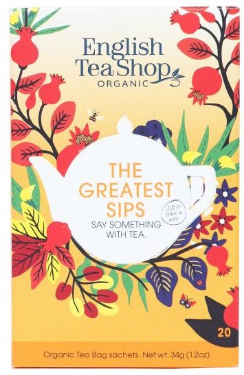 English Tea Shop Mix čajov Tie najlepšie dúšky 40 g, 20 ks bio ETS20