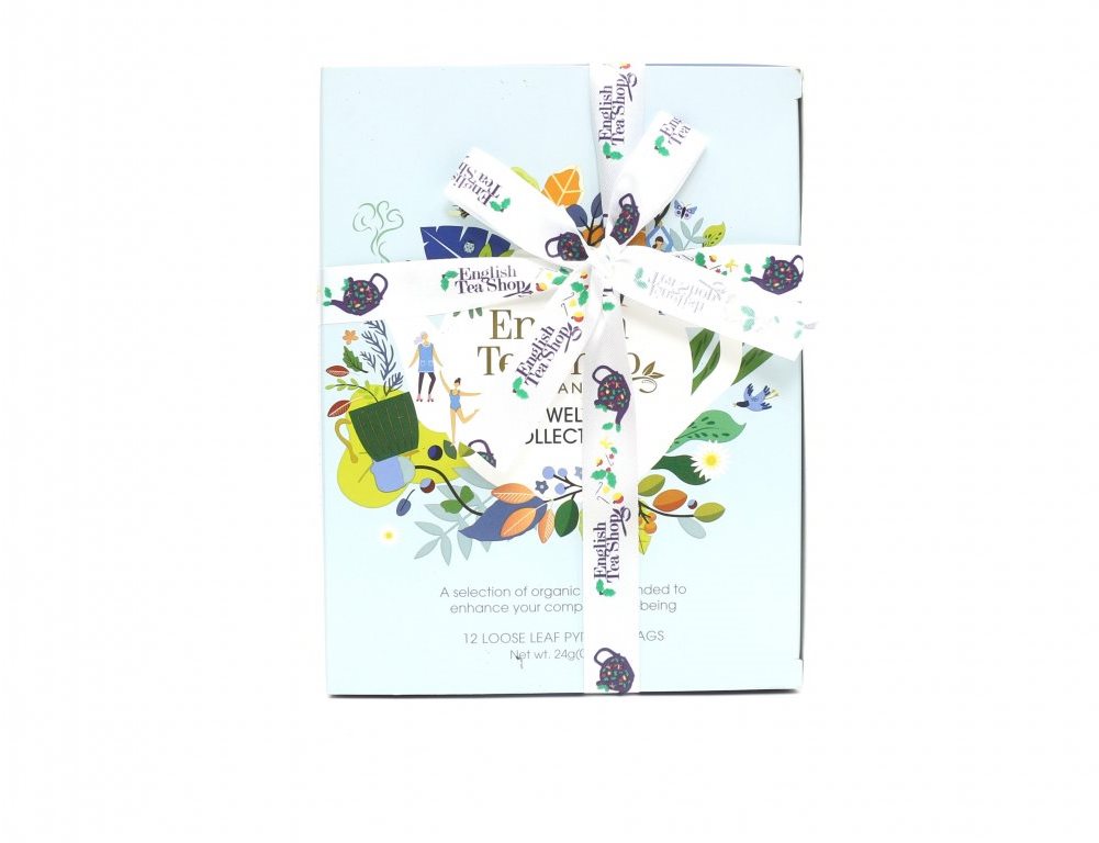 English Tea Shop Darčeková súprava Wellness pyramídok 24 g, 12 ks bio ETS12