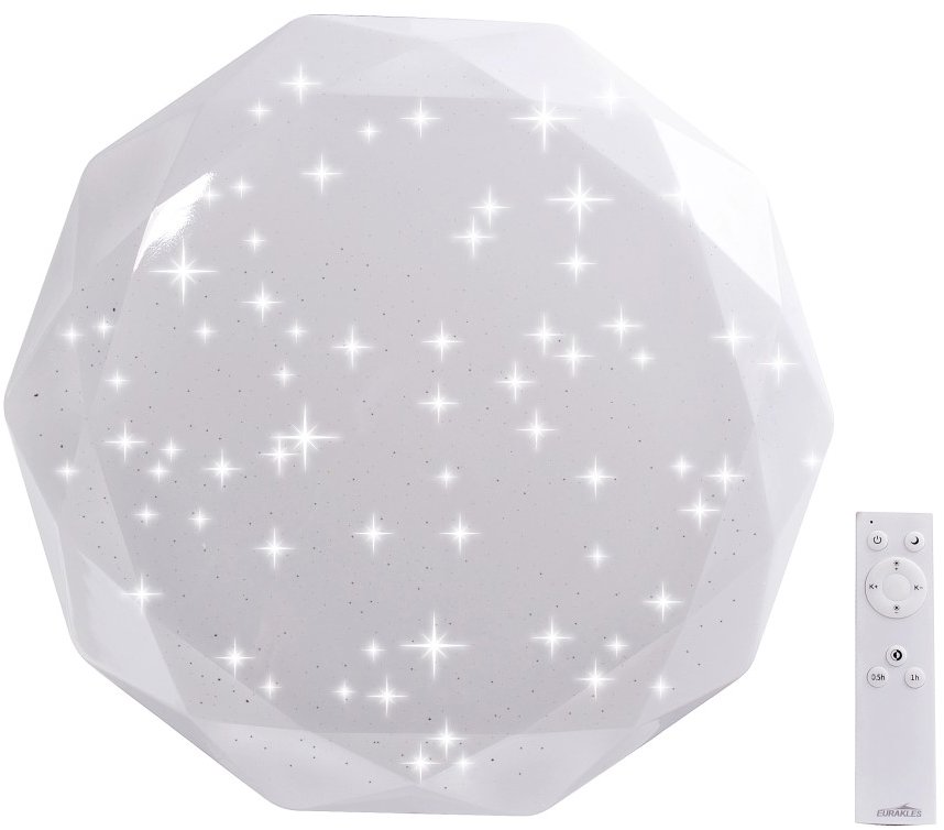 Eurakles LED svietidlo DIAMANT RGB 30 W 3300 lm 3000 – 6500K priemer 40,5 × 6,5 cm